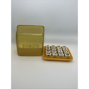 Vintage 1979 Parker Brothers Big Boggle Replacement Parts Dice Cubes & Tray Only